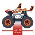 thumbnail image 5 of MEGA Hot Wheels Tiger Shark Monster Truck Building Set with 1 Figure (187 Pieces), 5 of 7