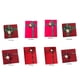 thumbnail image 3 of Caja de regalo Advancent con lazo navideño Rojo 10*10*10cm, 3 of 6