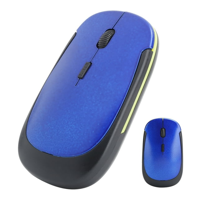 Ccdes Accessoires Informatiques Silencieux, Souris USB, Souris Sans Fil 2.4g Récepteur USB Optique Réglable Accessoires pour Ordinateur Portable 1600dpi