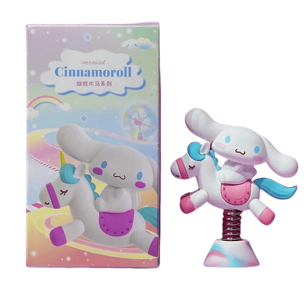 Ornamentos de juguete Sanrio Anime Unicorn Cinnamoroll para mayores de 14 años