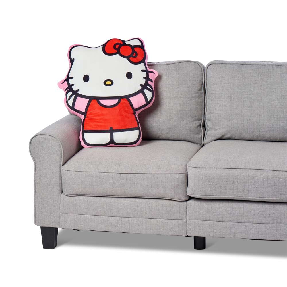 Hello Kitty Hurrah Kitty Cloud Pal Pillow, 23 x 12 inches – Ultra Soft Plush Character Pillow for Kids