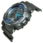 Mens G-Shock GA100-1A2 Black Resin Quartz Fashion Watch