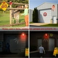 thumbnail image 5 of Solar Strobe Light Solar Alarm Light with Motion Detector 110db 24 Hours Mode + Night Mode Sound Security Siren Light IP65 Waterproof  Protect Your Home  Farm  Barn  Villa Yard, 5 of 5