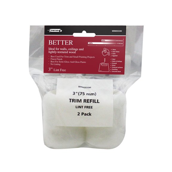 Pintar 3" Trim Roller Refills