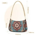 thumbnail image 3 of Pattern Rettro TraddionalWomen Small Shoulder Bag Crossbody Tote Hobo Bags Purse Clutch Handbags with Chain Strap for Women, 3 of 7
