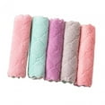 thumbnail image 3 of DOMELAY 6xSoft Velvet Kitchen Towels 9.8x9.8inch Water Absorption Fast Drying 5Pcs, 3 of 6