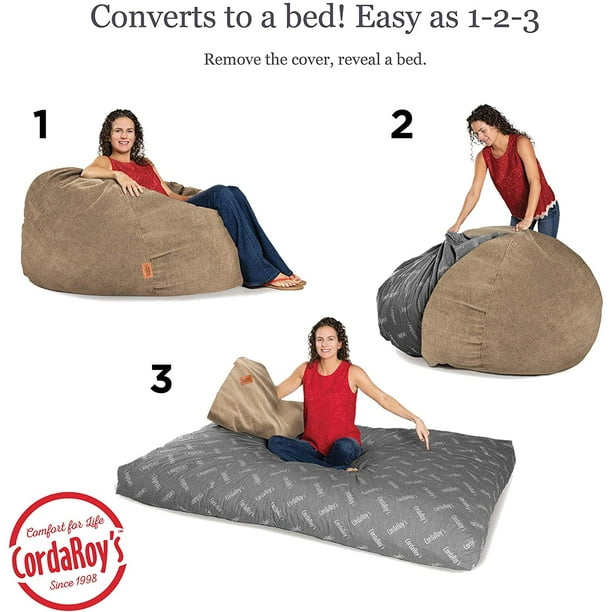 Sleeping on a 2024 bean bag bed