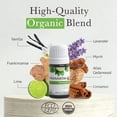 thumbnail image 7 of Pranarom - Tranquility Essential Oil Blend (5ml) - Lemon, Bergamot, Distilled Lime, Petitgrain, Spearmint, Orange - 100% Pure Essential Oil for Grounding & Clarity|USDA and ECOCERT Certified Organic, 7 of 7