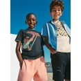 thumbnail image 2 of Wonder Nation Boys Lounge Shorts, Sizes 4-18 & Husky, 2 of 4