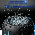 thumbnail image 2 of Vebreda Portable IPX6 Waterproof Bluetooth Speaker Stereo Sound Wireless Speaker, Black, 2 of 9