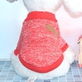 thumbnail image 3 of GASTROPOD 2026 New 1Pcs Dog Sweater Yarn Dog Jacket Puppy Clothes for Walk Play Nap Red M, 3 of 6