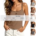 thumbnail image 3 of SwiftWear Women's Summer Bow Lace Trim Tank Top with Built-in Bra Spaghetti Strap Cute Cami Comfortable Stretchy Everyday Sleeveless Top​, 3 of 6