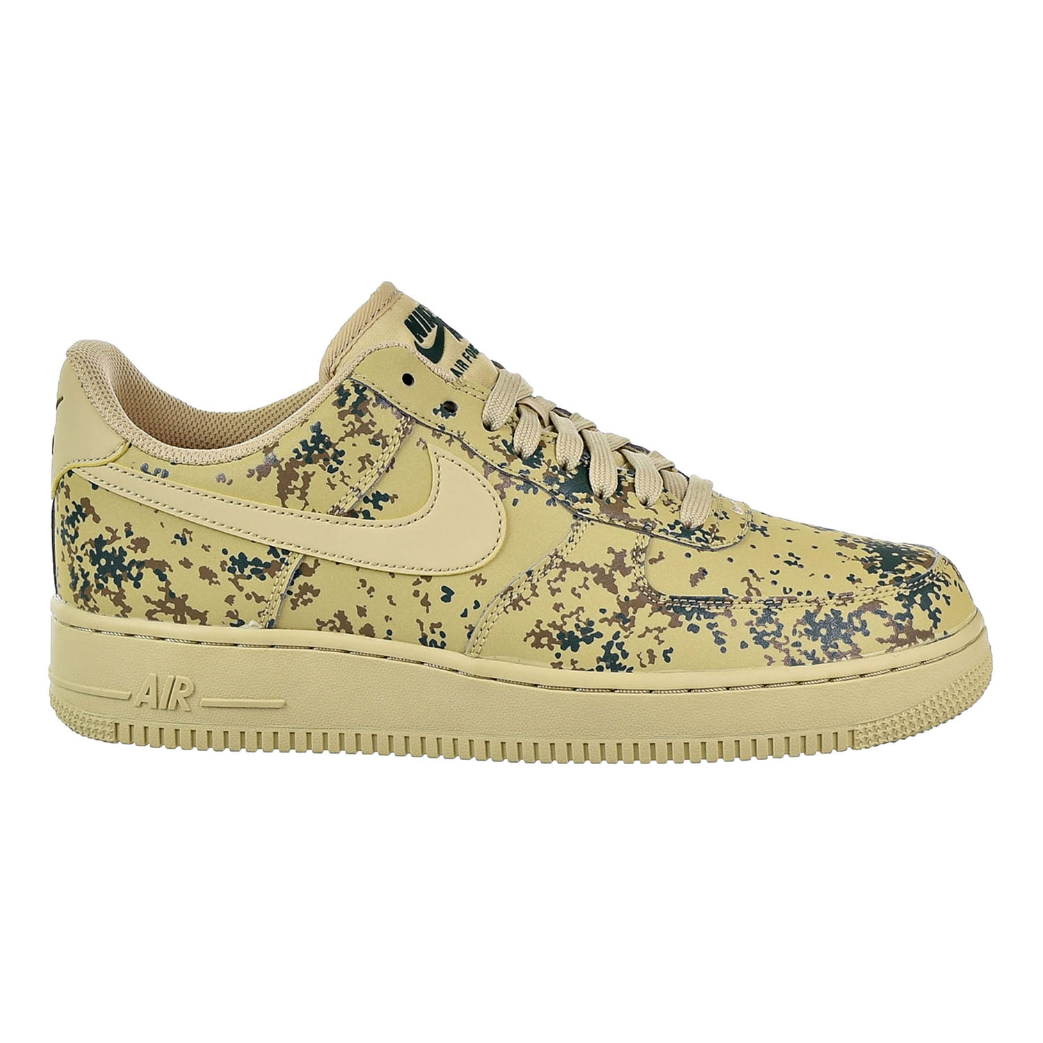 air forces with gold nike
