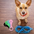 thumbnail image 4 of RUNROTOO 4Pcs Pet Waste Bag Carrier Black PVC for Outdoor Activities Pet Supplies, 4 of 8