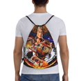 thumbnail image 2 of Cod-y Wres-Tler Rho-d Drawstring Bag Gym Sackpack Beach Sport Yoga Backpack, 2 of 8