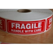 Fragile Sticker Handle with Care Shipping Labels-Self-Adhesive Stickers (1000 (1" x 3"))
