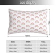 thumbnail image 2 of Kdxio Cotton Pillow Cases 14"x20" Pillowcases,Soft and Breathable Bedroom Pillow Cases-Rainbow, 2 of 8