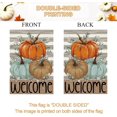 thumbnail image 6 of Fall Pumpkins House Flag 28x40 Inch Double Sided Autumn Thanksgiving Large Garden Yard Flag Burlap Seasonal Welcome Yard Outdoor Outside Holiday Decoration, 6 of 6