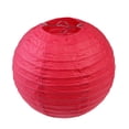 thumbnail image 2 of Linternas de lámpara de papel de 4 pulgadaslámpara de bola de papel plegable para fiesta de boda (rojo) Wdftyju Para estrenar, 2 of 9