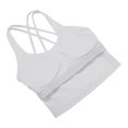 thumbnail image 6 of Strappy Sports Bras for Women, Cross Back Yoga Bra Padded Sports Bra with Detachable Cups for Yoga Workout Fitness Low Impact, 6 of 8