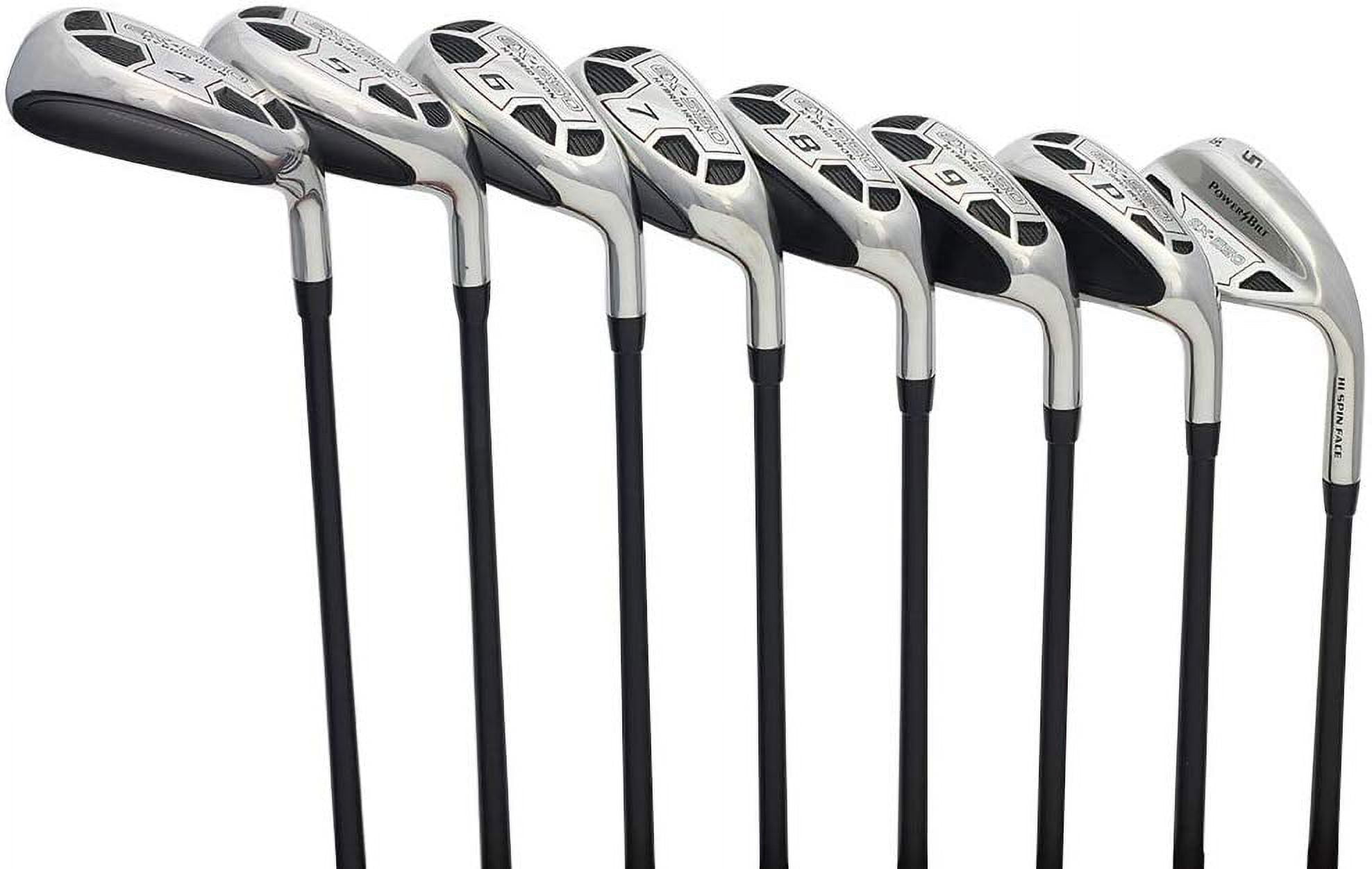 Powerbilt Men's Golf EX-550 Hybrid Iron Set, which Includes: #4, 5