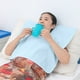 thumbnail image 5 of Babero Impermeable para Adultos Mayores En Cama, Babero para Comer, Babero de Cuello a Prueba de Fugas y Recogedor de Alimentos., 5 of 6