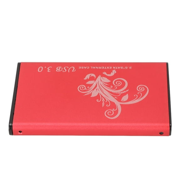 Boîtier de Disque Dur Externe 4 To 2,5 Po Transmission 5 Gbps USB3.0 Alliage d'Aluminium Prêt à l'Emploi Boîtier HDD pour Ordinateur Portable Disque Dur Non Inclus