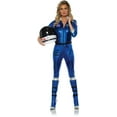 thumbnail image 2 of Women's Blue Infinity Astronaut Jumpsuit Costume Small 4-6, 2 of 2