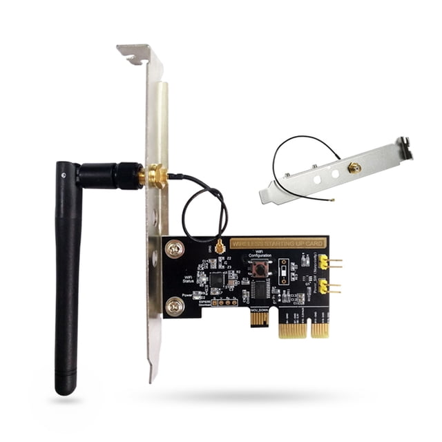 Module de Relais WiFi pour Ordinateur, Télécommande, Interface PCI-E, Minuterie, Carte de Démarrage pour PC de Bureau, Double Plaques