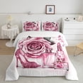 thumbnail image 2 of Castle Fairy Floral High Heels Queen Comforter Set,Valentine's Day Bedding Comforter Set, 2 of 8