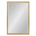 thumbnail image 2 of Kate and Laurel Calter Modern Decorative Framed Beveled Wall Mirror, 25.5x37.5 Gold, 2 of 6