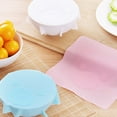 thumbnail image 4 of Naierhg Reusable Multi-functional Silicone Food Cover Food Fresh Keeping Wrap Seal Tool, 4 of 8