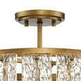 thumbnail image 3 of Progress Lighting Chevall 3-Light Pendant, Gold Ombre, Artisanal Glass, Modern Organic, Luxe, Transitional, 17" x 15.12", 3 of 12