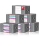 thumbnail image 1 of 6 Piezas Bolsas De Almacenamiento Para Ropa, Cajas De Almacenamiento De Gran Capacidad, Tela No Tejida Compuesta De Tres Capas, Mango Reforzado,Transparente y Visible, Organizador De Ropa, Edredones, 1 of 7