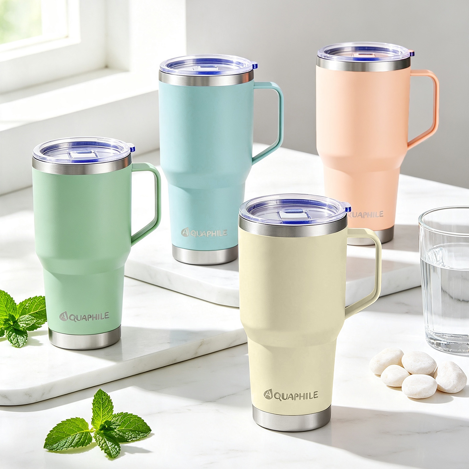 Aquaphile 30oz Stainless Steel Insulated Travel Mug photo 5