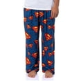 thumbnail image 7 of DC Comics Men's Superman Symbol Tossed Print Pajama Pants For Adults, 7 of 7