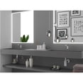 thumbnail image 4 of Juniper 84" Stone Wall-Mounted Bathroom Sink in Matte Gray, 4 of 6