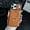 Brown, variant on TECH CIRCLE for iPhone Air Premium Real Leather+TPU Case with Metal Magnetic Folding Stand,Luxury Leather Invisible Stand Non-Slip Military-Grade Shockproof Full Cover,Brown