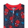 thumbnail image 2 of Spider-Man Baby Boys and Toddler Boys Blanket Sleeper Pajamas, One-Piece, Sizes 12M-5T, 2 of 3