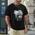thumbnail image 4 of Hanmun Art Men's Graphic Tees Print Vintage T-Shirts Short Sleeve Casual Size S-3XL USA, 4 of 9