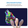 thumbnail image 5 of Bingfone Howling Wolf Large Gaming Mouse Pad,Extended Desk Mousepad With Stitched Edges,Non-Slip Base,Water Resist Keyboard Pad For Gamer, Office & Home, 29.5 X 16 In, 5 of 9