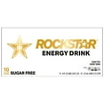 thumbnail image 3 of Rockstar Sugar-Free Energy Drink, 16 fl oz, 10 Count Cans, 3 of 10