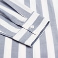 thumbnail image 5 of Thrilos Button Up Shirts for Men Striped Long Sleeve Tops Casual Button Down Shirts Business Dress Shirts, 5 of 7
