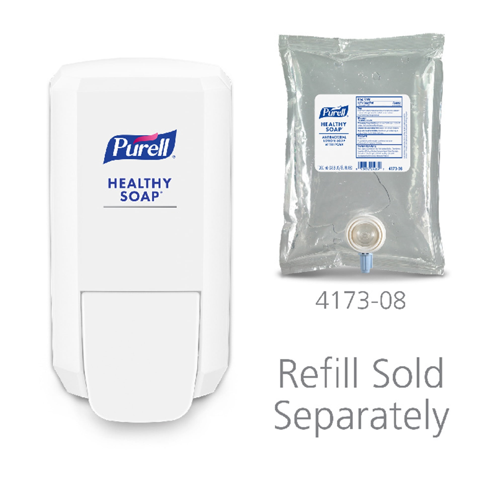 Purell CS2 Lotion Antibacterial Soap Dispenser Refill Bag Scented 1,000 mL 4173-08 1 Ct