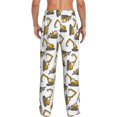 thumbnail image 3 of Goofa Funny Excavator Printed Soft Pajama Pants for Men, Wide Leg Comfy Casual Lounge Yoga Pants-Large, 3 of 9