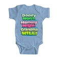 thumbnail image 1 of Baby "Grandma Will" Bodysuit - Light Blue - 18M, 1 of 1