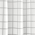 thumbnail image 4 of Lush Decor Urban Square Grid Window Panels Blackout - White/Blush - 84 X 42, 4 of 11