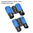 thumbnail image 3 of Uxcell Binoculars 4X30 Compact Foldable Shockproof Binoculars with Neck Strap Blue, 3 of 6