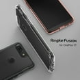 thumbnail image 2 of Ringke Fusion Case Compatible with OnePlus 5T, Transparent PC Back TPU Bumper Drop Protection Phone Cover - Smoke Black, 2 of 8
