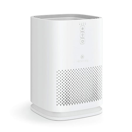Medify Air MA-14 Air Purifier - 400 sq ft Coverage - Small Air Purifier with HEPA Filters - Quiet Air Purifier for Bedroom & Office - Includes Baby-Friendly Night Light - White  1-Pack